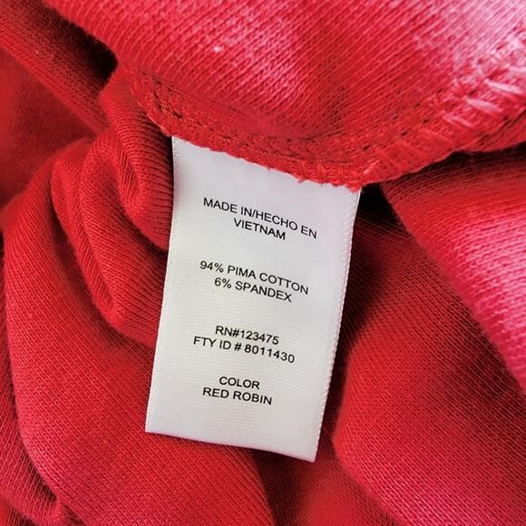 Ellen Tracy Crew Neck Short Sleeve Knee Length Shirt Dress - Picture 5 of 5